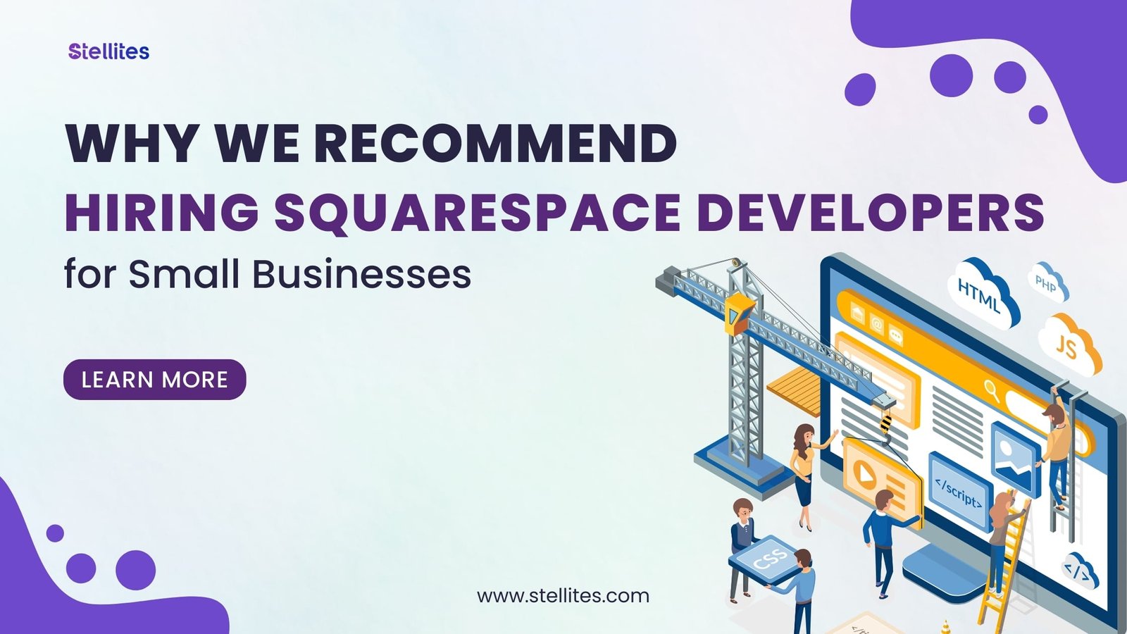 Why We Recommend To Hire Squarespace Developers for Small Businesses