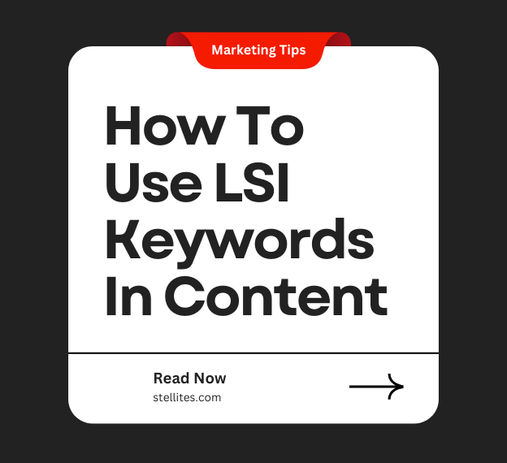 how to use LSI keywords in content