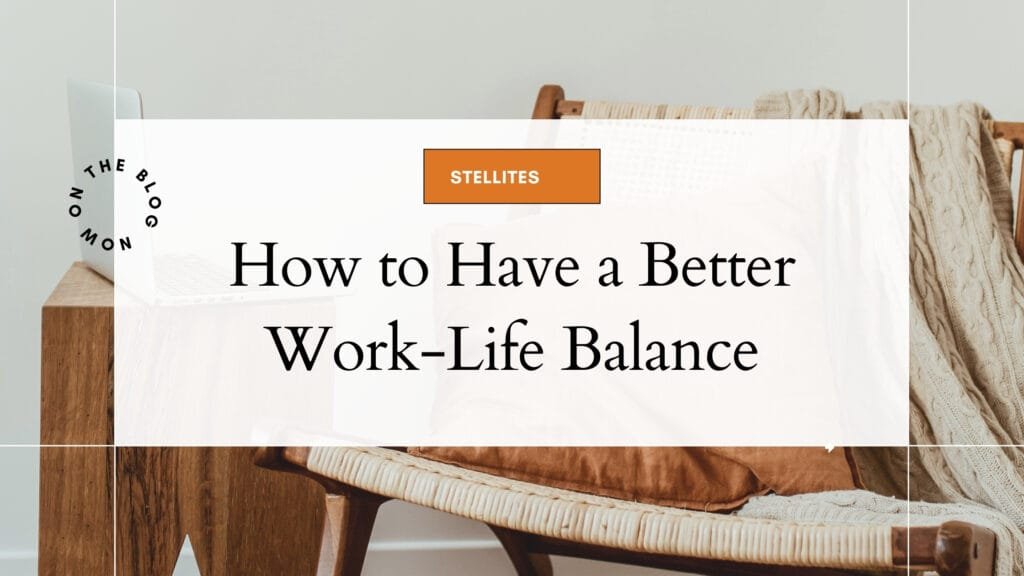 work life balance